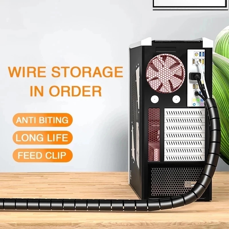 1/2M Flexible Spiral Cable Org - огляд і ціна Cable Lock Flexible