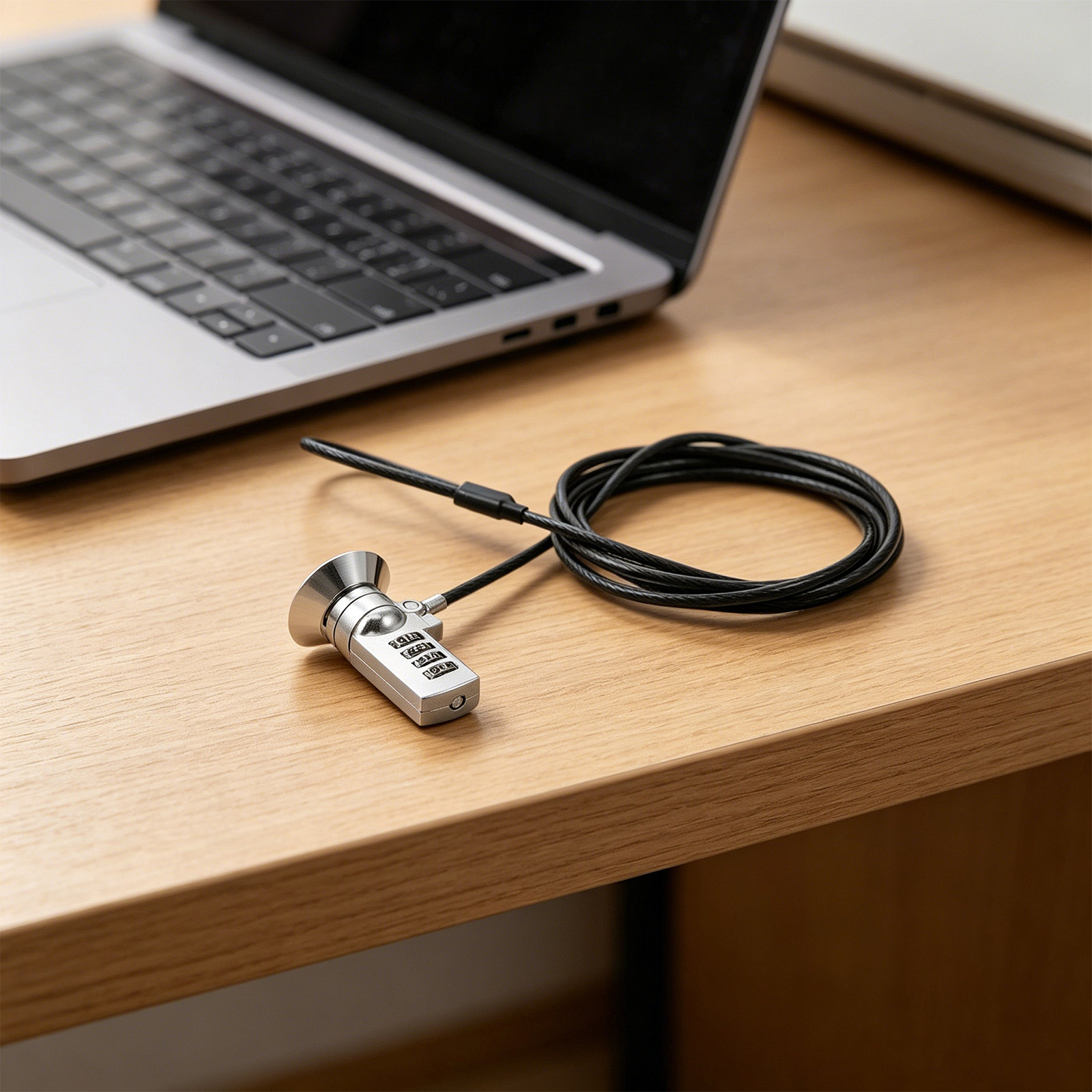 1Set Laptop Lock Combination 6 - огляд і ціна Cable Lock Flexible