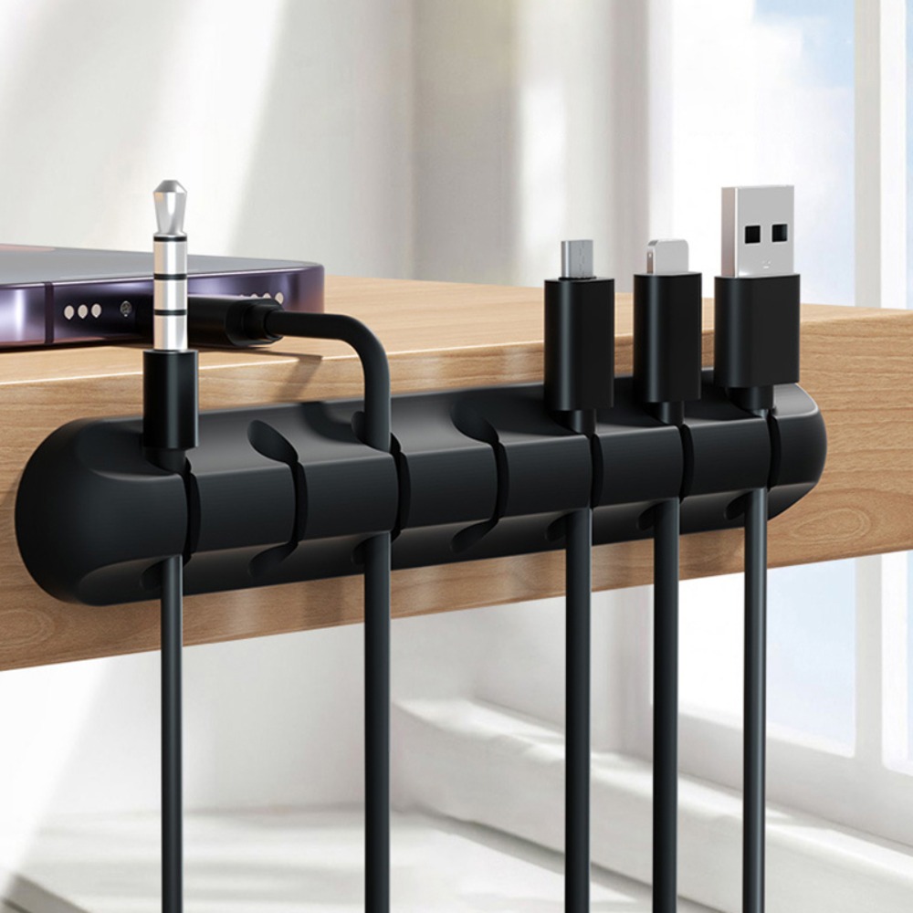 New Black Cable Organizer Flex - огляд і ціна Cable Lock Flexible